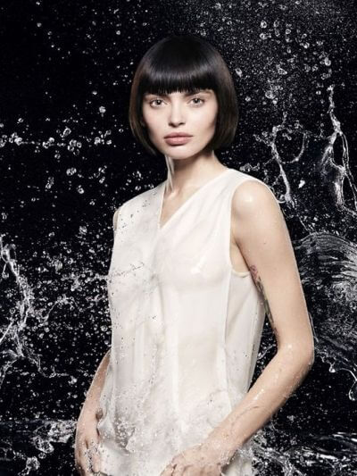 fryzura typu long bob