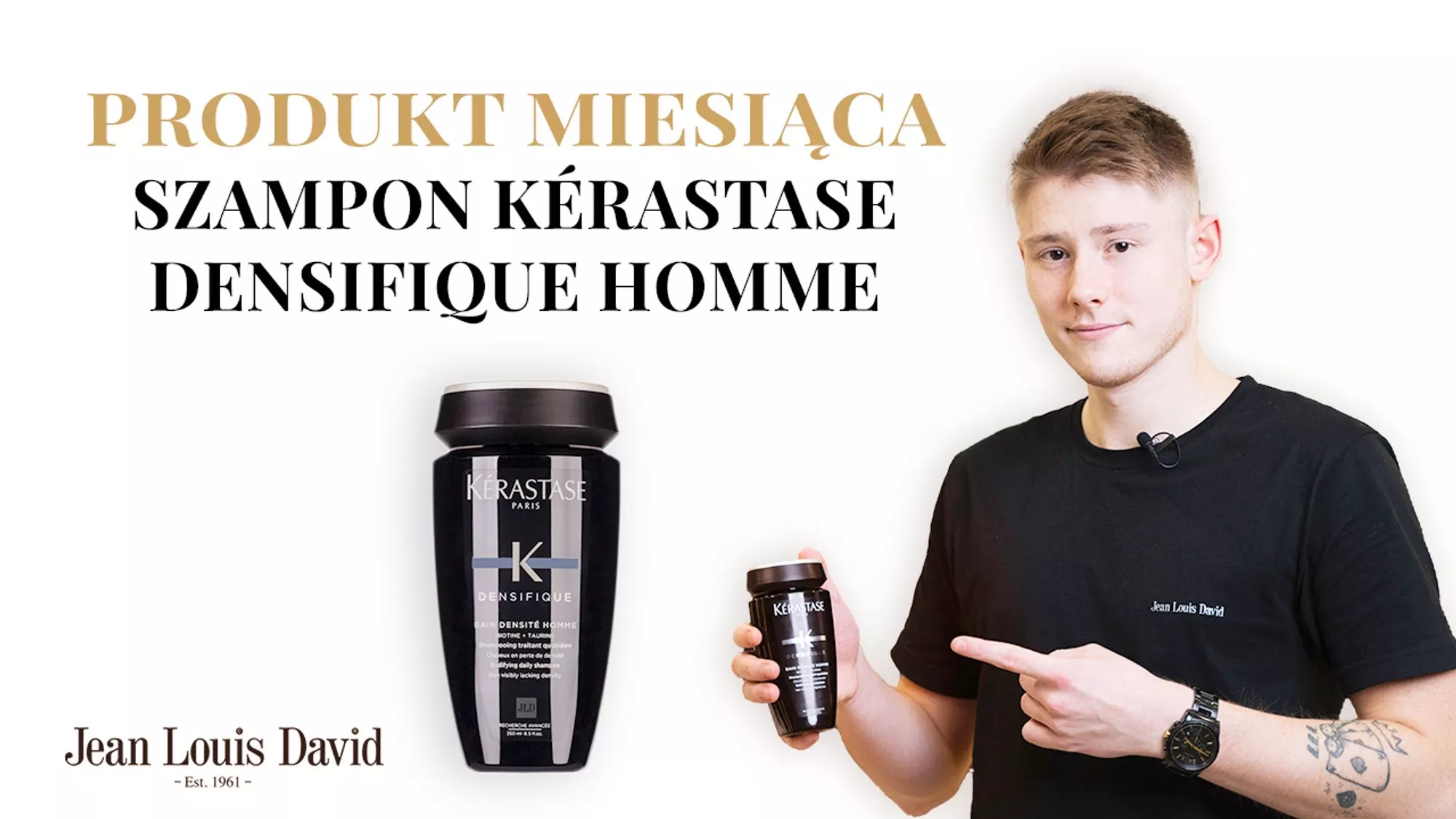 Image of PRODUKT MIESIĄCA - szampon Kérastase Densifique dla mężczyzn!